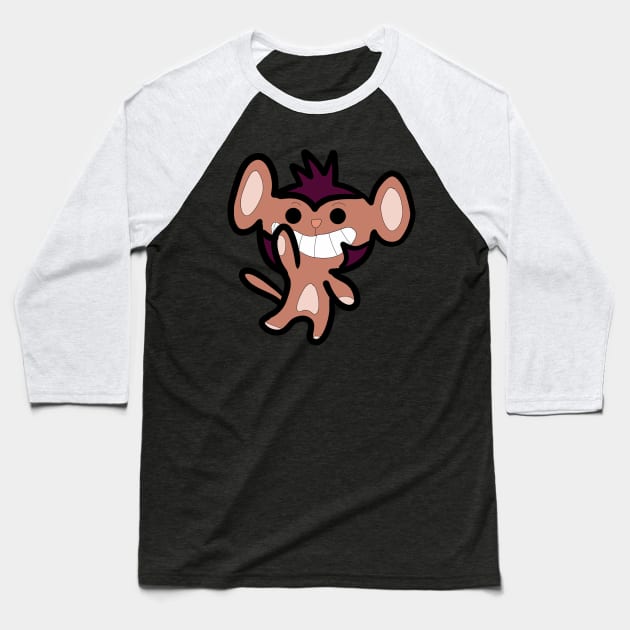 The Monkey Hope Baseball T-Shirt by Monster To Me